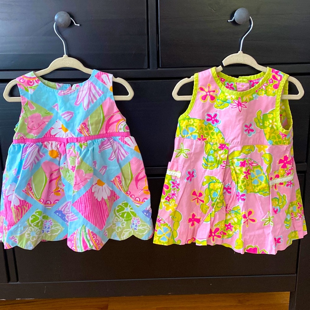 Two Lilly Pulitzer Baby Dresses